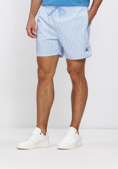 Hellblau CALVIN KLEIN UNDERWEAR Badehosen MEDIUM DRAWSTRING WAISTBAND - large