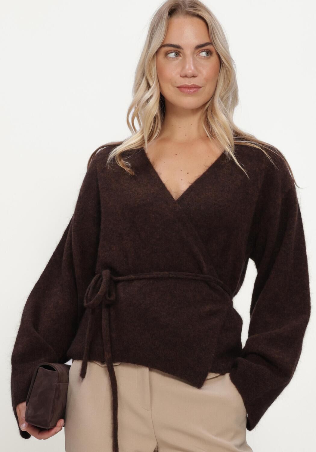 Braune LINA LOCCHI Pullover LL-BERIT - large