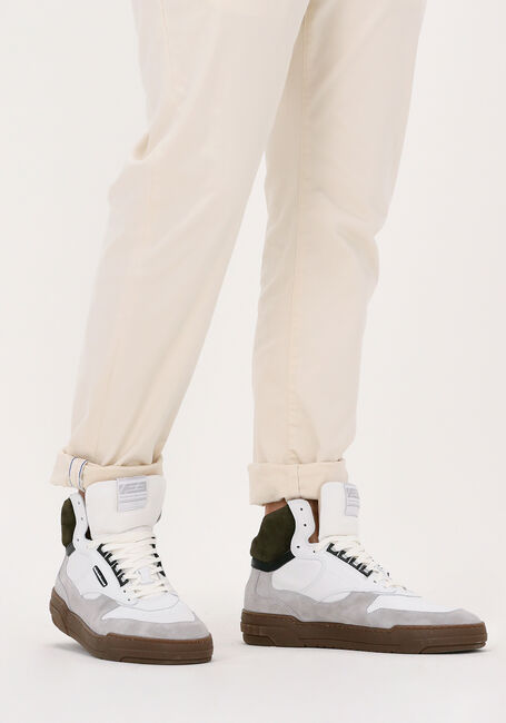 Weiße FLORIS VAN BOMMEL Sneaker High SFM-10117-01 - large