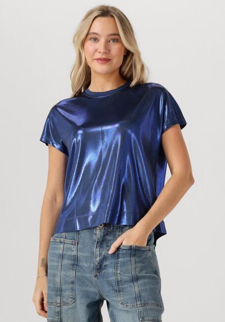 Blaue MOS MOSH Top MMNIVOLA O-NECK METALLIC TEE - large