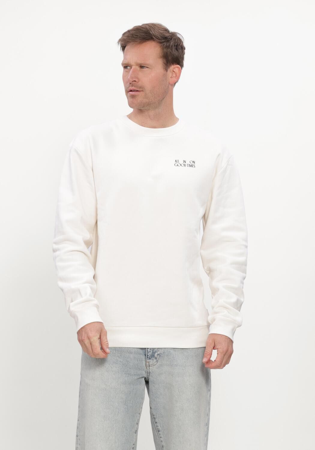 Nicht-gerade weiss THE GOODPEOPLE Sweatshirt LAX - large