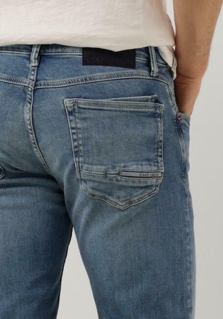 Hellblau CAST IRON Slim fit jeans SHIFTBACK REGULAR TAPERED MEDIUM INDIGO WASH - large