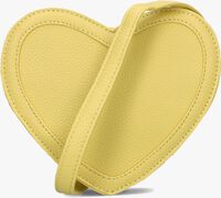 Gelbe MOLO Umhängetasche HEART BAG - medium