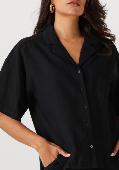 Schwarze SELECTED FEMME Blusen SLFLUISA 2/4 REVERS SHIRT B - large