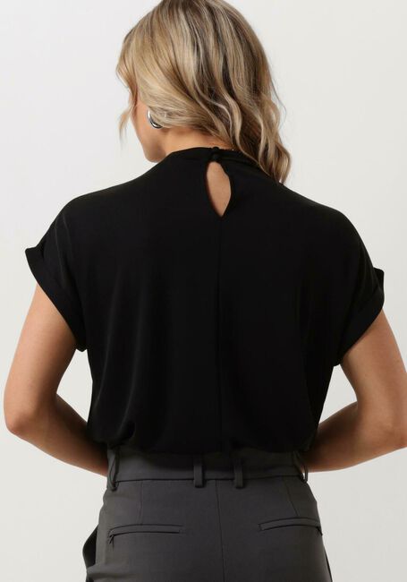 Schwarze MINUS Top MAVELYN MODAL BLOUSE - large