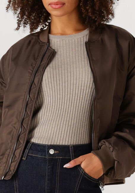 Braune CO'COUTURE Jack LIBBY BOMBER JACKET - large