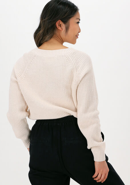 Ecru SELECTED FEMME Pullover SIRA LS KNIT - large