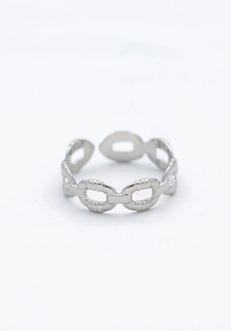 Silberfarbig NOTRE-V Ring OMSS22-026 - large