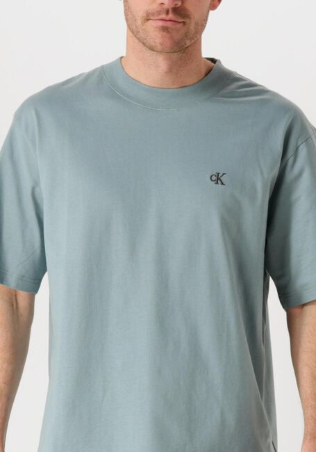 Graue CALVIN KLEIN T-shirt HEAVY RELAXED TEE - large