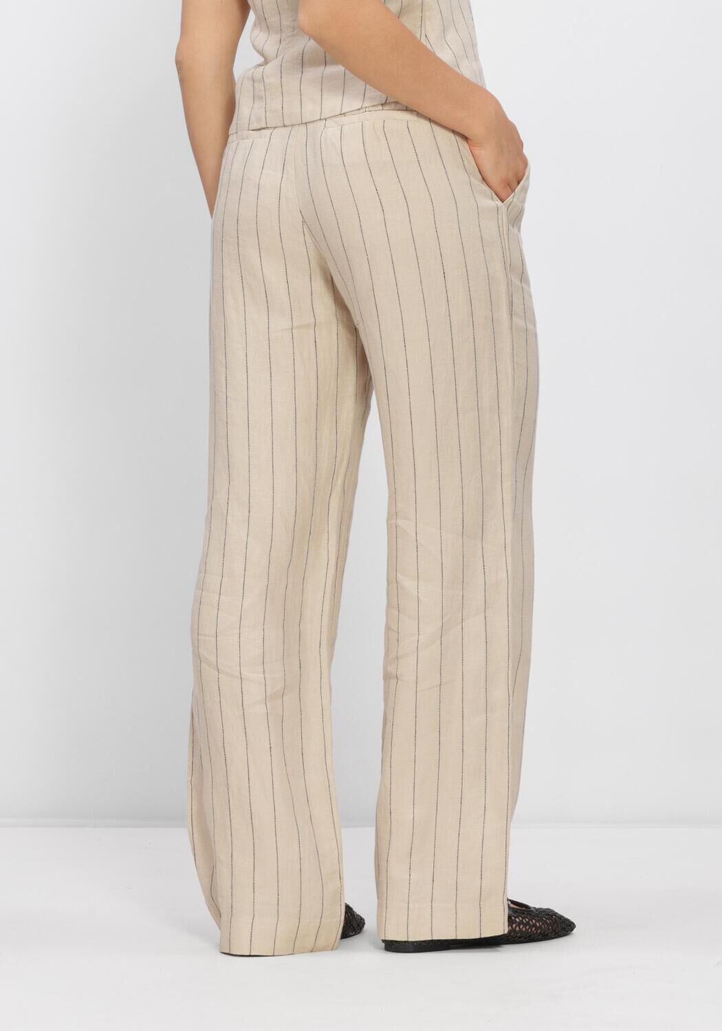 Sand MSCH COPENHAGEN Hosen MSCHCLARITTE PANTS STP - large