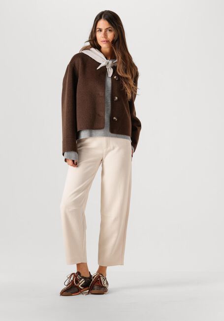 Braune STUDIO AR Teddy-Jacke NICOLINA - large