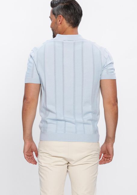 Hellblau GENTILUOMO Polo-Shirt POLO NO BUTTONS SS - large