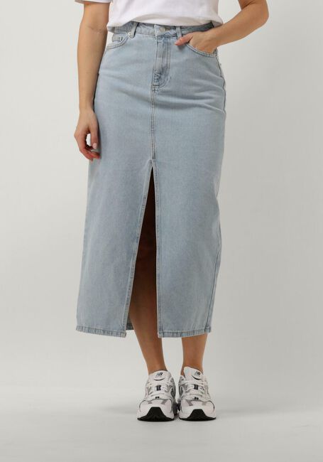 Blaue NOTRE-V Midirock DENIM MAXI SKIRT - large