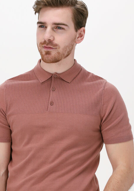 Braune SAINT STEVE Polo-Shirt GERBEN - large