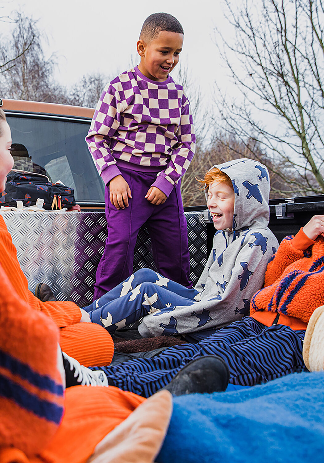 Lilane CARLIJNQ Pullover CHECKERS - SWEATER - large