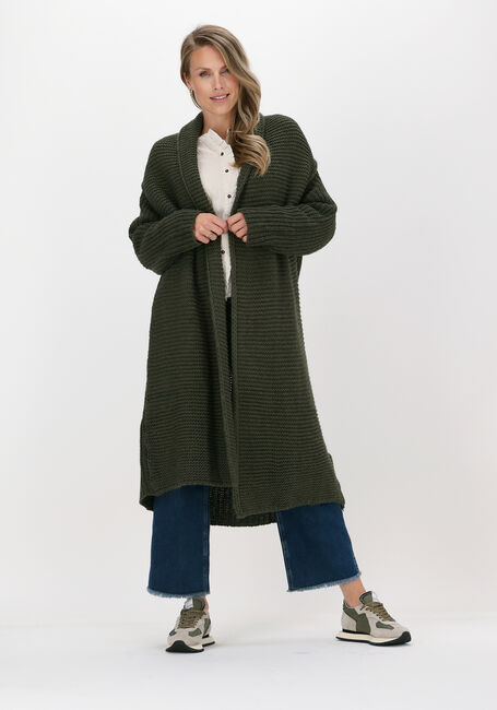 Grüne SIMPLE Strickjacke SET - large