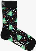 Schwarze HAPPY SOCKS Socken CHRISTMAS NIGHT - medium