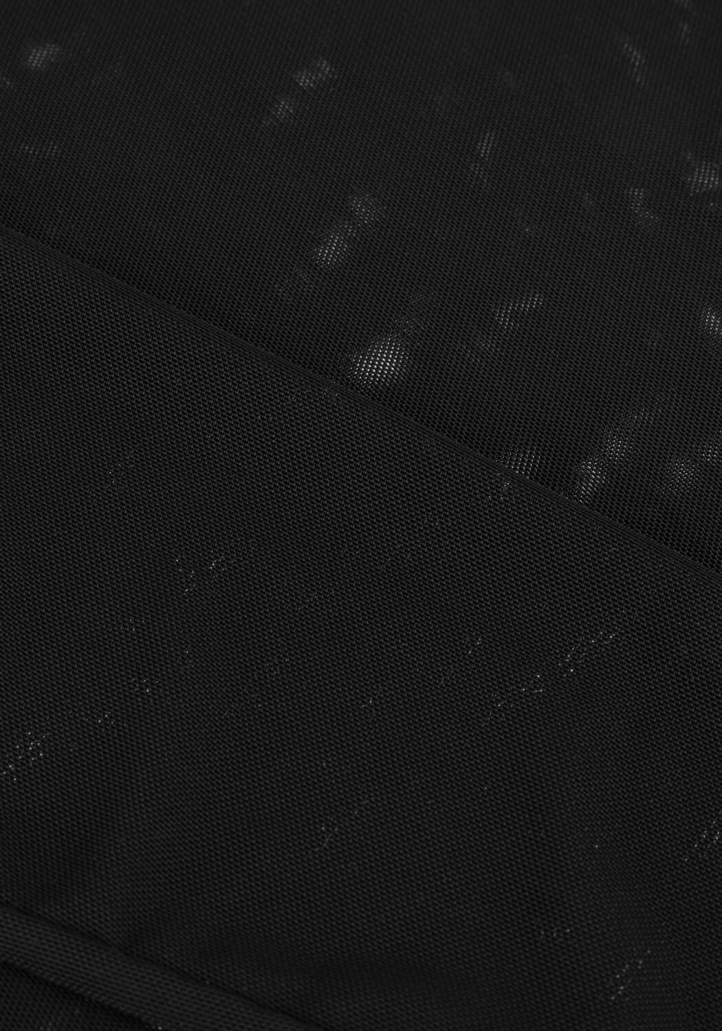 Schwarze NOTRE-V Top NV-GULIANA MESH TOP - large