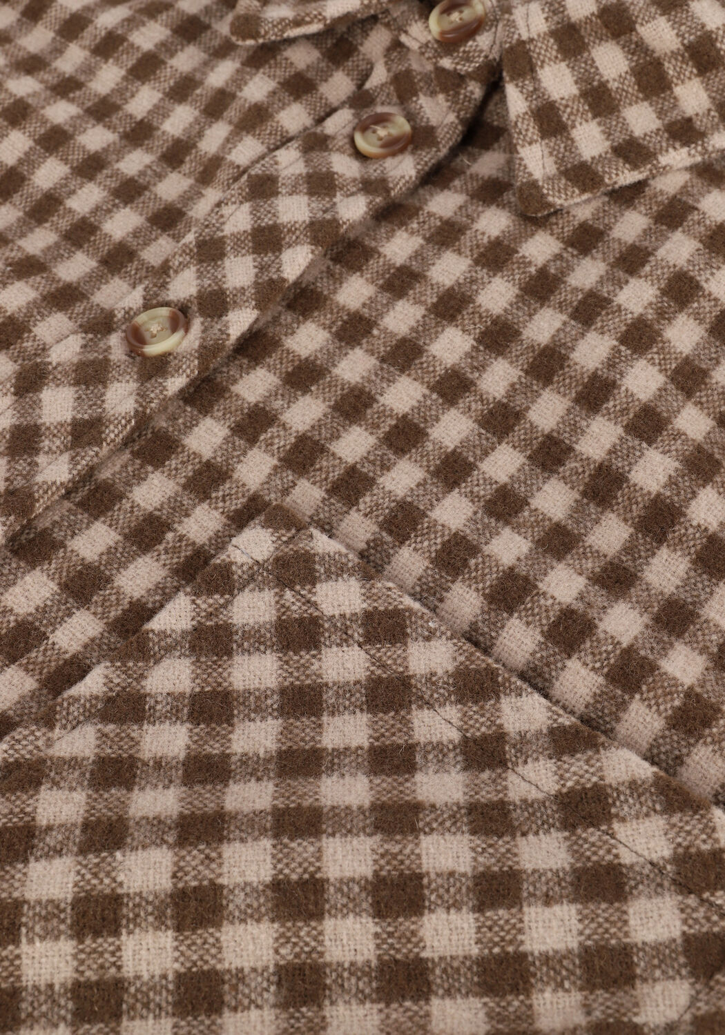 Braune OBJECT Blusen YOLA SHIRT - large