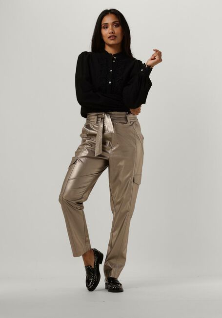 Schwarze AAIKO Blusen ISALEE TEN 522 - large