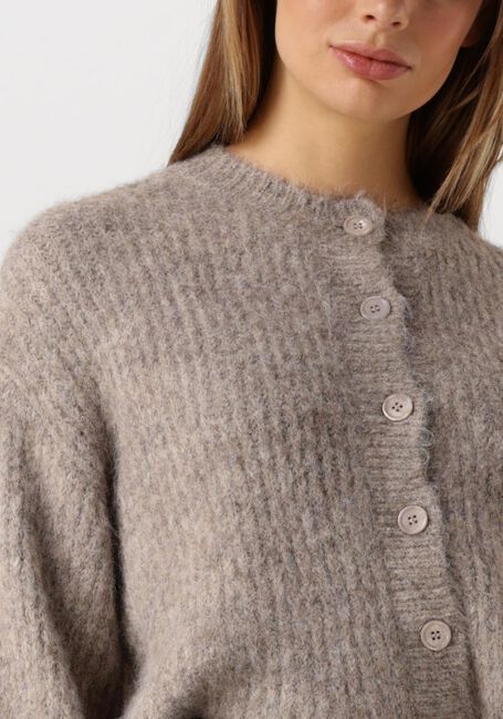 Taupe CO'COUTURE Strickjacke CORALEE RIB CARDIGAN - large