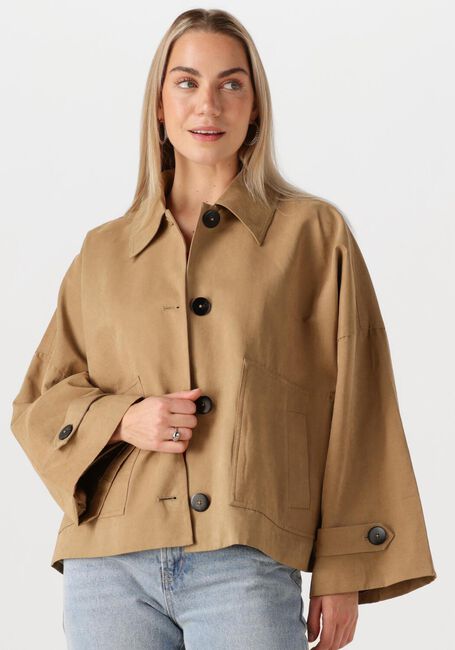 Camelfarbene MY ESSENTIAL WARDROBE Jack LYONMW SHORT BOMBER JACKET - large
