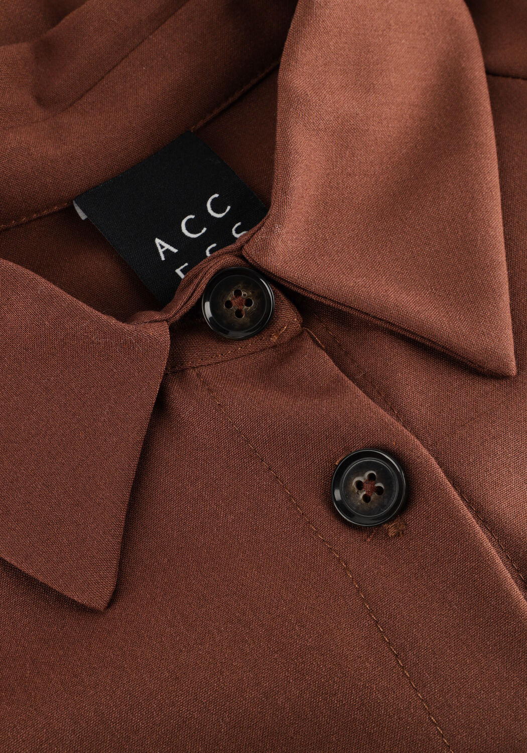 Braune ACCESS Blusen D54-7035-159 - large