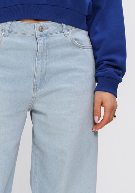 Hellblau ALIX THE LABEL Wide jeans LADIES WOVEN FLOWY DENIM PANTS - large