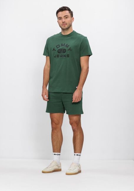 Gr&uuml;ne TOMMY JEANS Kurze Hose TJM S FLAG BEACH SHORT EXT - large