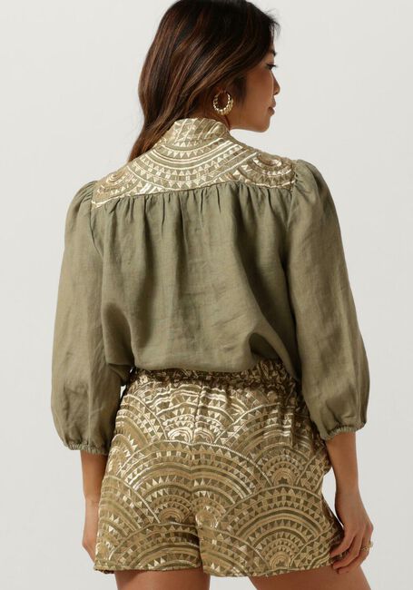 Grüne GREEK ARCHAIC KORI Blusen 250109 - large