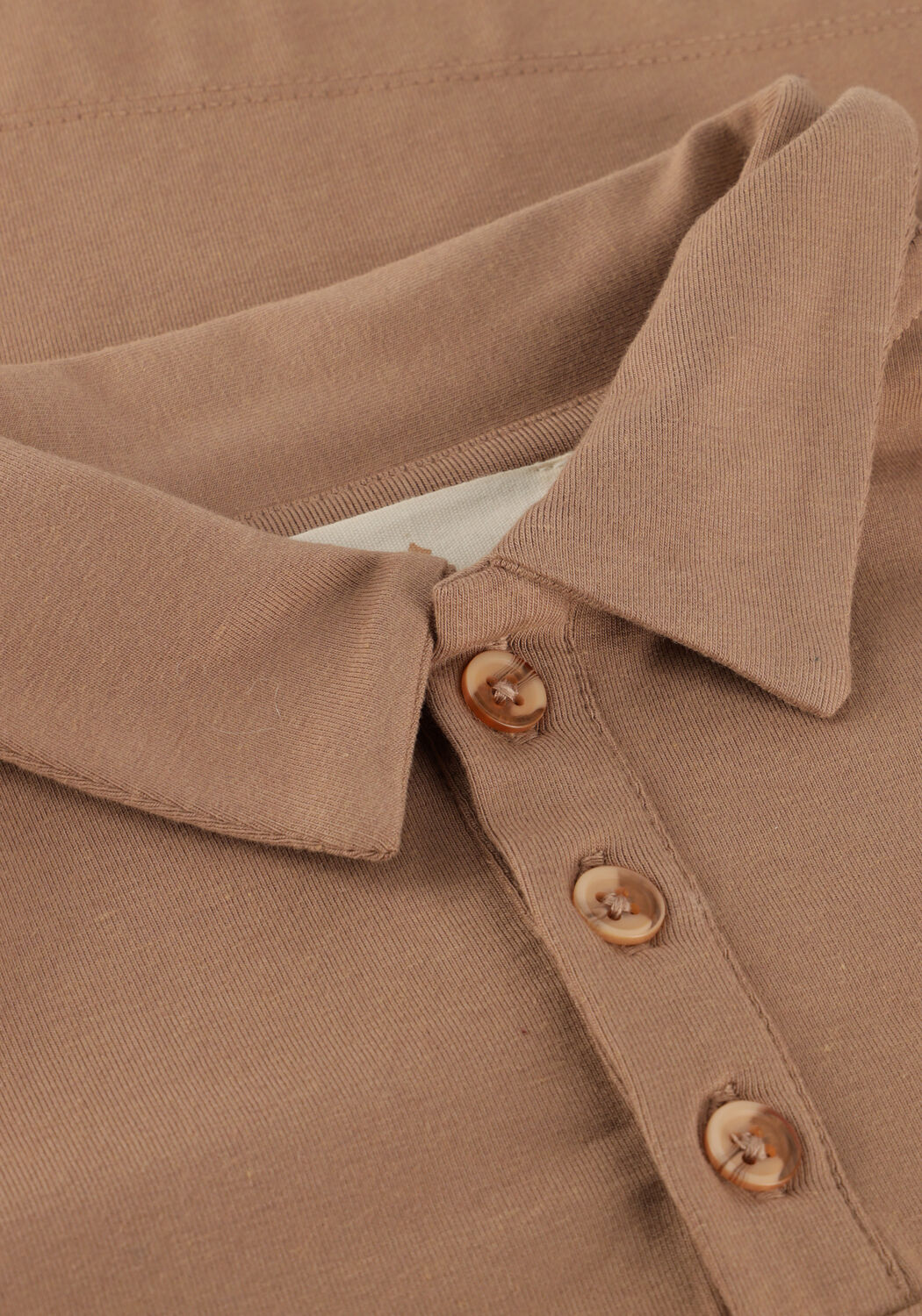 Braune TON & TON Polo-Shirt TEUN - large