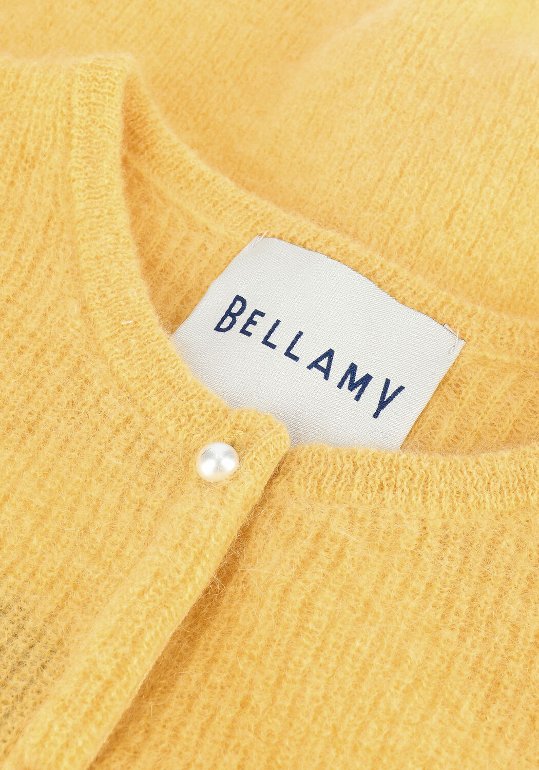 Gelbe BELLAMY Strickjacke NALA - large