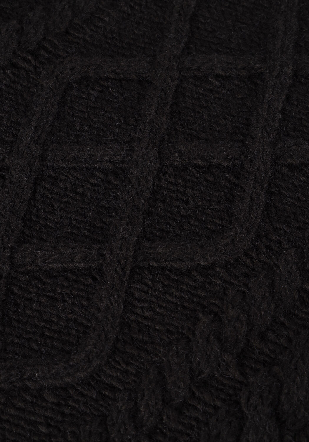 Schwarze NOTRE-V Rollkragenpullover NV-ENIDE - large