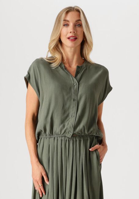 Grüne BY-BAR Blusen LODE VISCOSE BLOUSE - large