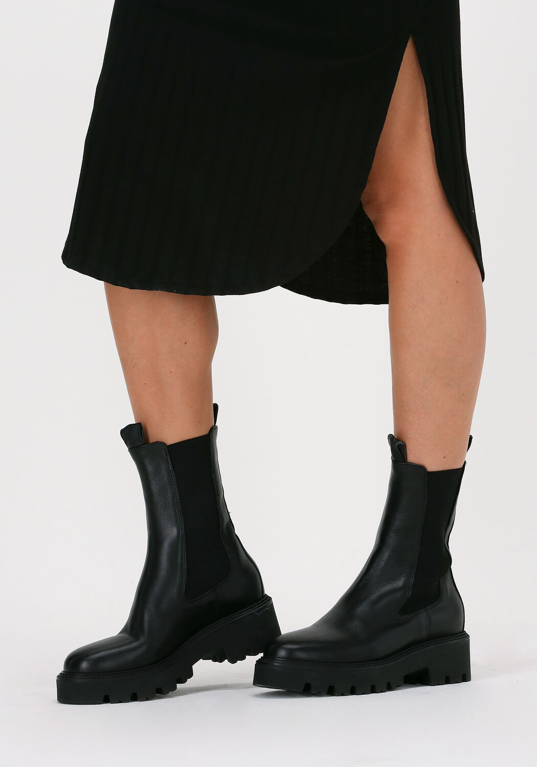 Schwarze NOTRE-V Chelsea Boots 03-12 - large