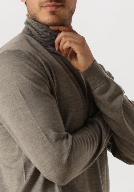 Taupe PROFUOMO Rollkragenpullover PULLOVER ROLL NECK - large