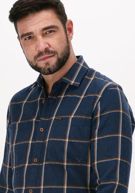 Dunkelblau PME LEGEND Casual-Oberhemd LONG SLEEVE SHIRT TWILL - large