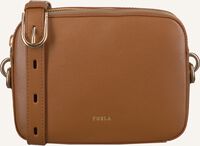 Cognacfarbene FURLA Umhängetasche BLOCK MINI CROSSBODY Cognacfarbene FURLA Umhängetasche BLOCK MINI CROSSBODY - medium