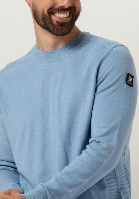 Hellblau VANGUARD Pullover CREWNECK COTTON SLUB - large