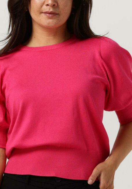 Fuchsie MINUS T-shirt LIVA KNIT TEE - large