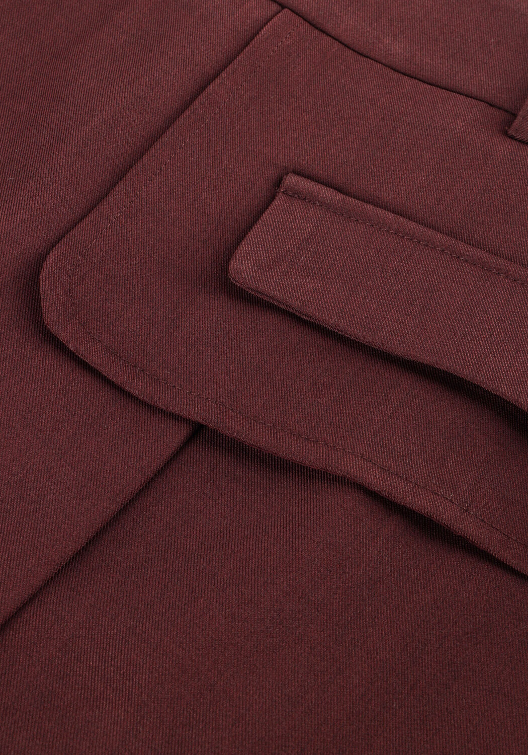 Bordeaux CO'COUTURE Minirock LUNA POCKET SKIRT - large