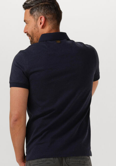 Blaue PME LEGEND Polo-Shirt SHORT SLEEVE POLO JACQUARD JERSEY - large