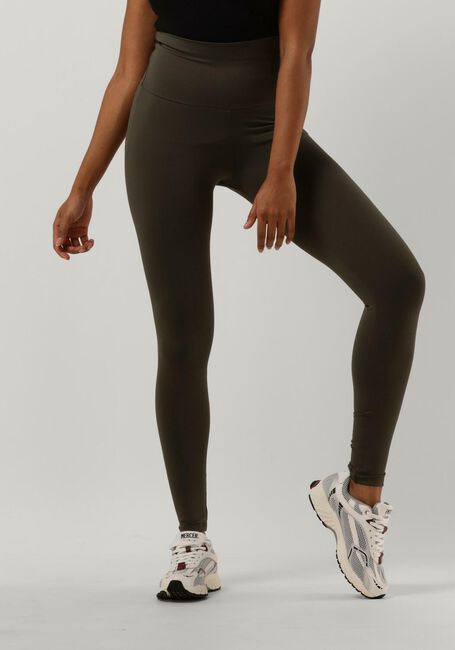 Dunkelgrün DEBLON SPORTS Legging CLASSIC LEGGINGS HIGH WAISTBAND - large
