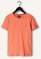 Orangene TOMMY HILFIGER T-shirt STRETCH EXTRA SLIM FIT TEE Orangene TOMMY HILFIGER T-shirt STRETCH EXTRA SLIM FIT TEE - medium