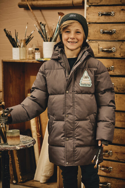 Braune Z8 Wattierte Jack FEDOR - large