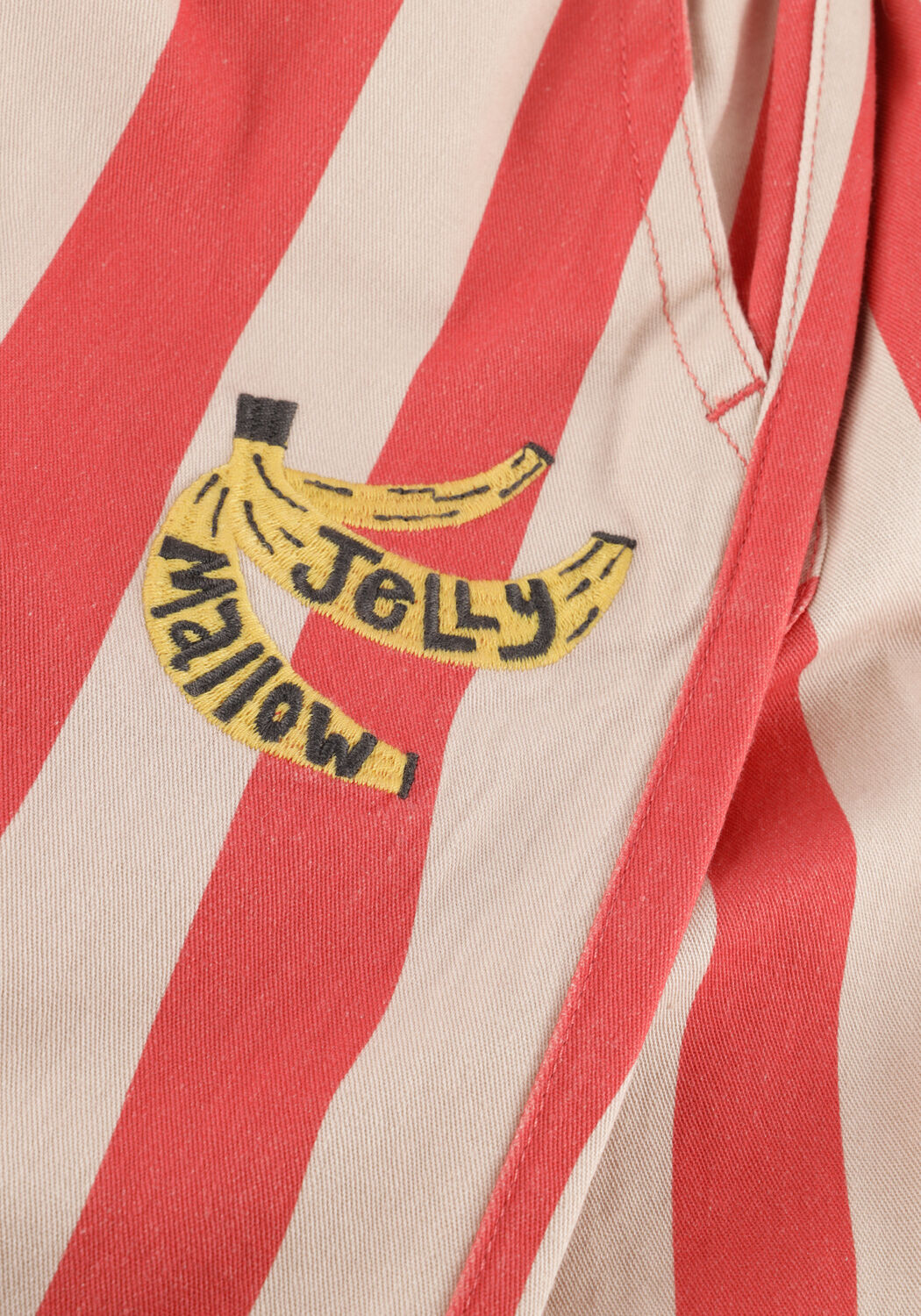 Orangene Jelly Mallow Lange Hosen BANANA STRIP PANTS - large