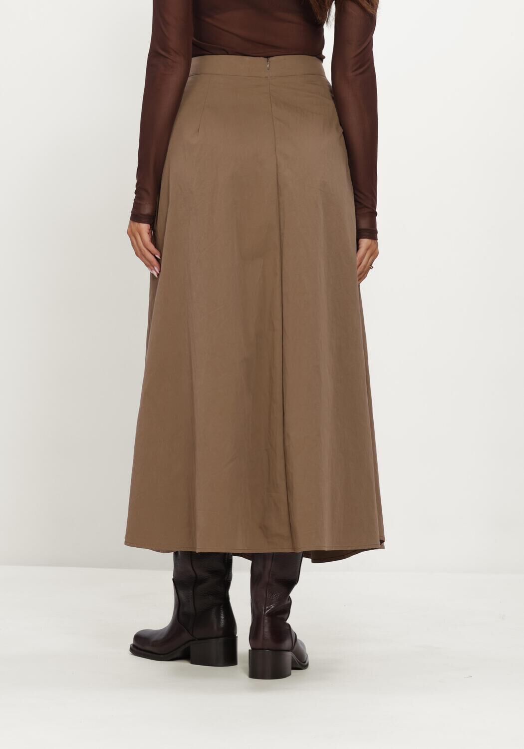 Braune MINUS Midirock MSROSEA MIDI SKIRT - large