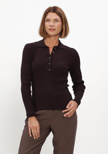 Braune BRUUNS BAZAAR Rollkragenpullover ANEMONEBBVALEA KNIT POLO - large