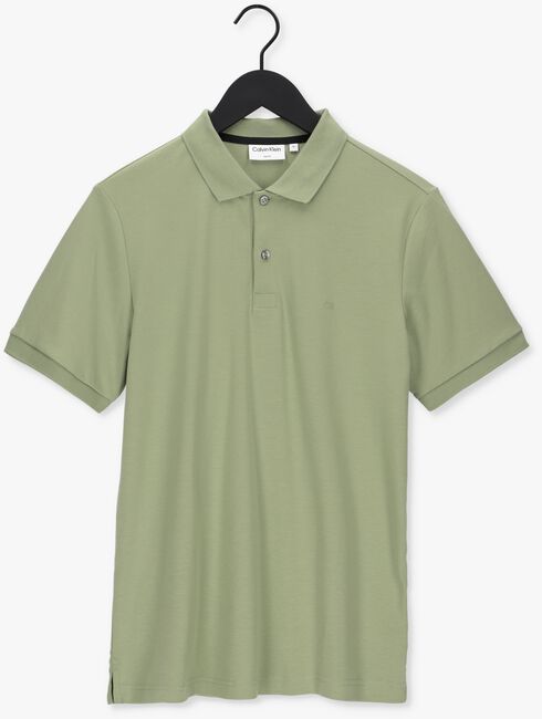 Grüne CALVIN KLEIN Polo-Shirt LIQUID TOUCH SLIM POLO - large