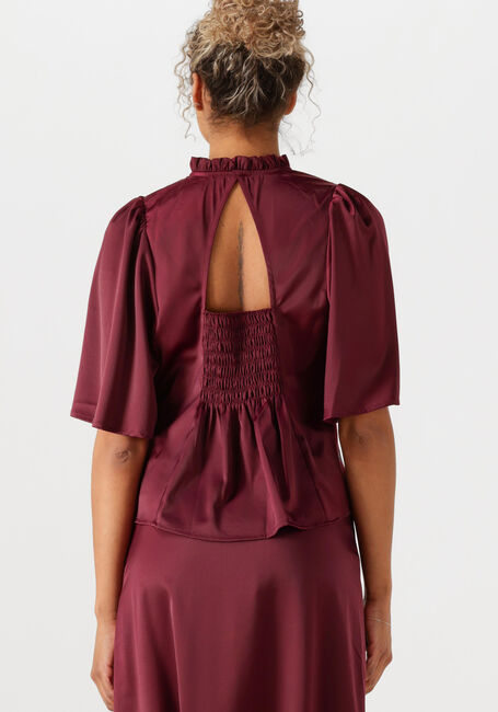 Bordeaux CO'COUTURE Blusen ADNACC OPEN BACK SS BLOUSE - large